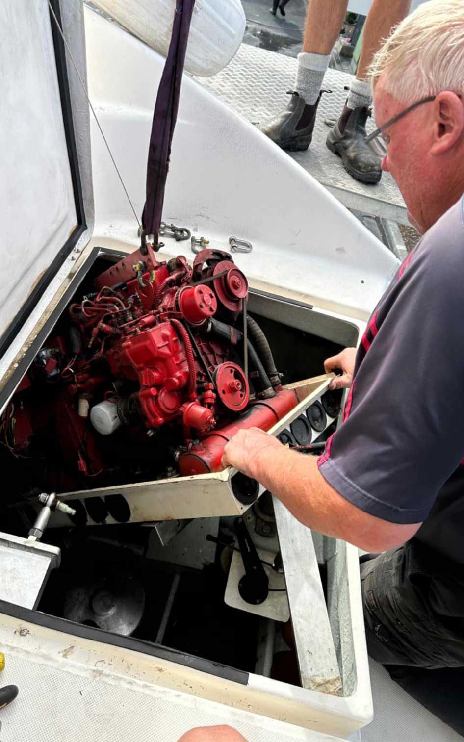 generator removal_gulf_harbour_marina